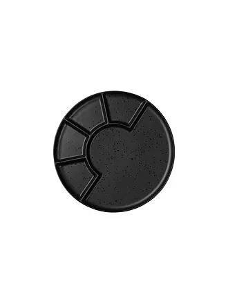 ASA SELECTION | Aperitif- Fondueteller 24,2cm Coppa Kuro/Schwarz | 